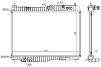 фото thumb №1, Nissens радіатор двигуна ford b-max ecosport fies
