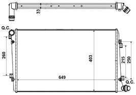 фото thumb №2, Радиаторов двигателя volkswagen