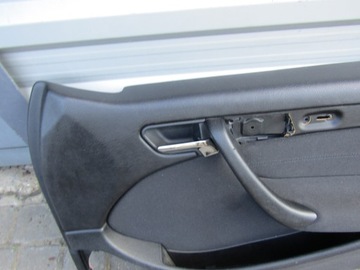 фото thumb №8, 4 mercedes w202 97-00 рестайлинг боковина обивка дверь 4szt чёрный цвет