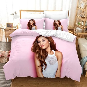 МОДНЫЙ КОМПЛЕКТ ПОСТЕЛЬНОГО ПРИНАДЛЕЖНОСТИ SEXY GIRL ARIANA GRANDE, B