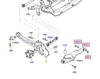 Болт mimośrodow регулировочный рычаг задний  ford focus Цена, фото thumb