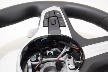 фото thumb №12, Bmw x3 g01 x4 g02 руль м-пакет кожа касание лепестки оригинал