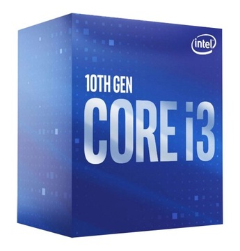 Процессор Intel i3-10100F 4 x 3,6 ГГц 10-го поколения.