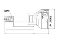 фото thumb №1, Nty npz-is-007 набор шарнир, wał приводной