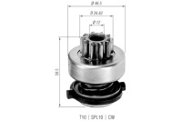 Шестерня, стартер magneti marelli 940113020149 Цена, фото thumb