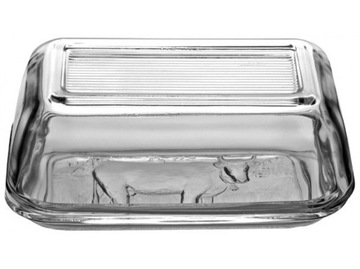 LUMINARC VACHE Масленка стеклянная 17 см