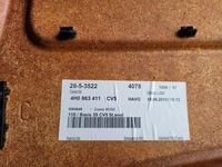 фото thumb №4, Полка задняя задняя 4h0863411 audi a8 d4