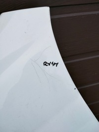 фото thumb №8, Крыло левый перед peugeot 207 lift оригинал белый