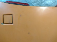 Спойлер вітровик середня верхній scania r 1480482 Ціна, фото thumb