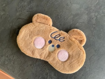 МАСКА ДЛЯ СПЯЩЕГО ПУЗЫРЯ РЕЛАКСАЦИЯ BEAR BEAR PLUSH коричнево-коричневый