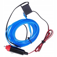 фото thumb №7, Светодиоды led лента rgb neony do салона автомобиля автомобиля прикуриватель niebieski