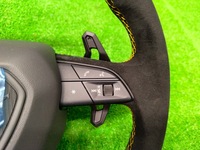 фото thumb №7, Lamborghini urus руль лепестки алькантара жёлтая nić