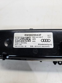 фото thumb №7, Панель кліматронік audi a4 b9 a5 8w 8w0820043f