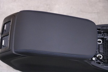 фото thumb №11, Bmw x3 g01 lci туннель средний подлокотник кожа синий szew европа