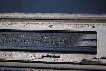 фото thumb №6, Планка кузовна права задня lz5j audi a3 8p