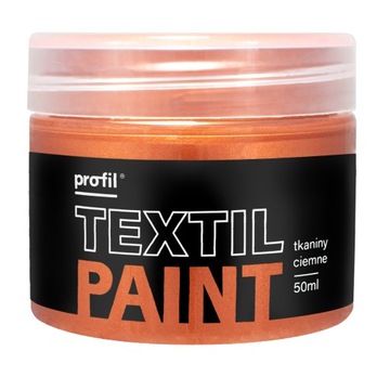 PROFIL TEXTIL PAINT 50 ml farby metaliczne Miedź
