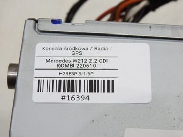 фото thumb №12, Радіо cd mercedes w212 a2129003908