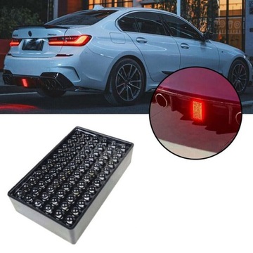 фото thumb №10, Универсальные задние свет торможение, стиль f1, 72 led глянец stroboskopowy