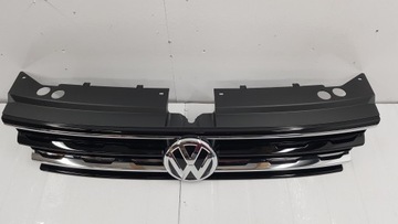 фото thumb №14, Vw tiguan ii рестайлинг 20- решётка хром решётка радиатора бампера 5na853653