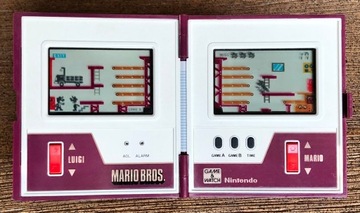БРАТЬЯ МАРИО. Game & Watch Игра NINTENDO RETRO, винтажный многоэкранный ЖК-экран 1983 года!