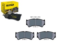 фото thumb №1, Тормозные колодки тормозные suzuki перед baleno 97- textar