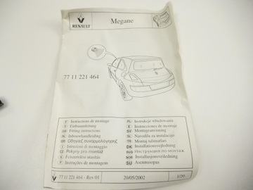 фото thumb №14, Установка alarmowa renault megane 7711221464
