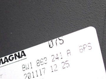 фото thumb №14, 8w1863241a 6ps консоль тунель середній audi a5 f5