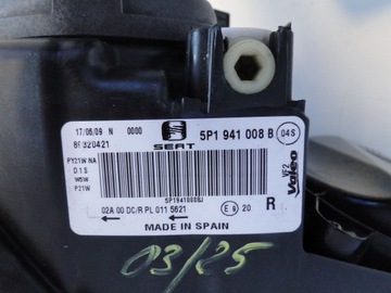 фото thumb №9, Seat leon ii лампа передняя правая 5p1941008b ксенон рестайлинг