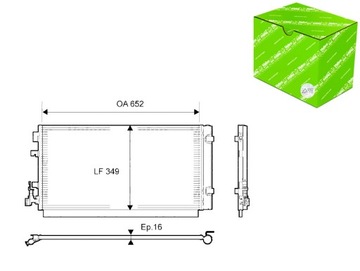 фото thumb №12, Радіаторів кондиціонера valeo 814094 921100001r