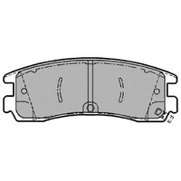 фото thumb №1, Тормозные колодки тормозные delphi lp1612