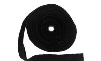 Лента бандаж термический защита 50mm x 10m чёрный керамический do 1000 ступени Киев, фото thumb