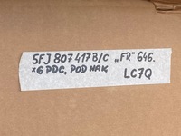 фото thumb №14, Gd seat tarraco fr lc7q бампер задня задній 5fj807417b 6x pdc