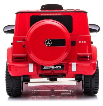 Автомобиль Mercedes G63 аккумуляторный, оригинал, 2 двигателя, радиоEVA кожа, детский