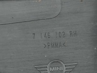 Mini one - cooper купе r56 2013 молдинг стекло задний 7146102 с Разборки, фото thumb