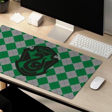 Markowa podkładka Harry Potter pod myszkę Slytherin 80x40 cm