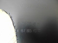 фото thumb №14, Накладка спойлер бампера задняя mercedes w167 gle