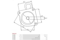 фото thumb №4, Крышка стартер, карбюратора as-pl sbr5043s