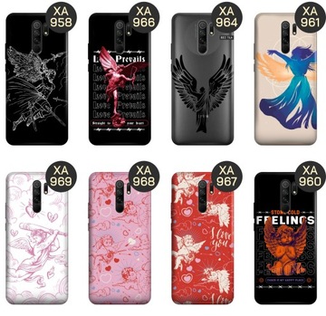 ETUI DO XIAOMI REDMI 9 WZORY ANIOŁ ANIOŁEK KUPIDYN OBUDOWA POKROWIEC CASE