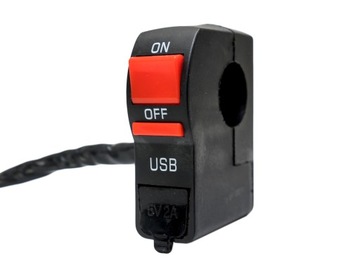 Выключатель с зарядным устройством USB 5 В постоянного тока 2 А