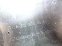 Бампер передній mercedes w203 купе 744 2002r. Доставка, фото thumb