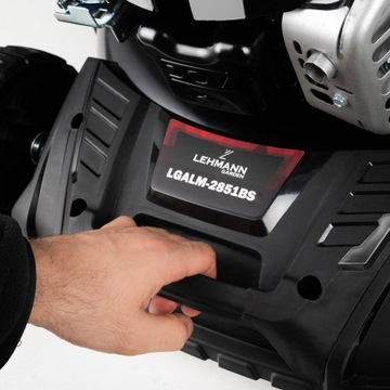 БЕНЗИНОВАЯ КОСИЛКА С LEHMANN BRIGGS GIGANT DRIVE, КОРЗИНА 60 Л С 2 НОЖАМИ, МАСЛО