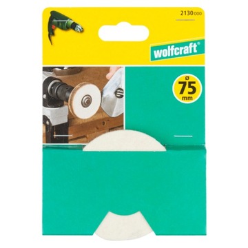 Полировальный диск из фетра Wolfcraft