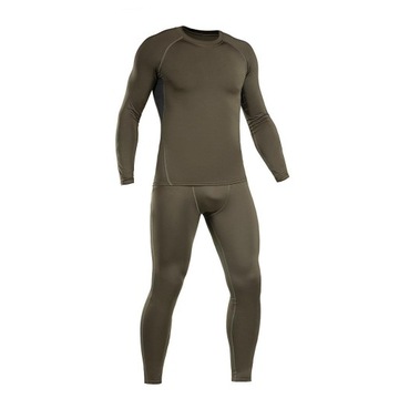 BIELIZNA TERMOAKTYWNA TERMICZNA THERMOLINE KOMPLET M-TAC OLIVE XL