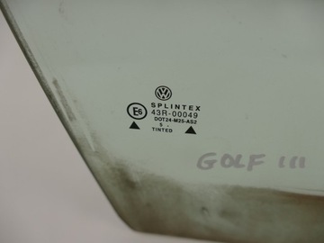 фото thumb №2, Vw golf 3 iii hb скло двері правий перед права