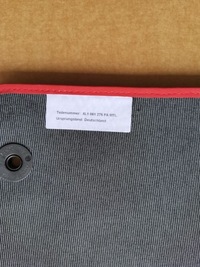 фото thumb №8, Коврики велюровые audi q7 4l1061275pamtl перед