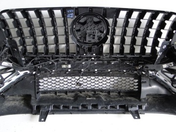 фото thumb №10, Mercedes gle w167 167 suv рестайлінг решітка радіатора решітка 53 amg panamericana + зірка