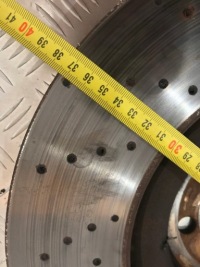 Купити Гальма гальмівні диски mercedes gle купе w292 w166 5.0i, фото thumb