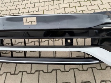 фото thumb №7, Бампер переднє volkswagen tiguan ii 20 рестайлінг 5nn r-line 4xpdc хромовані елементи
