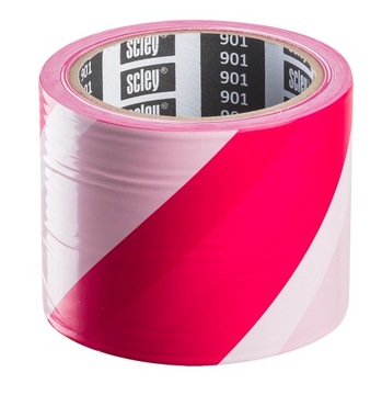 Лента сигнальная Scley 8 см х 100 м