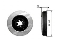 фото thumb №2, Gates tvd1042 шкив, wał коленчатый